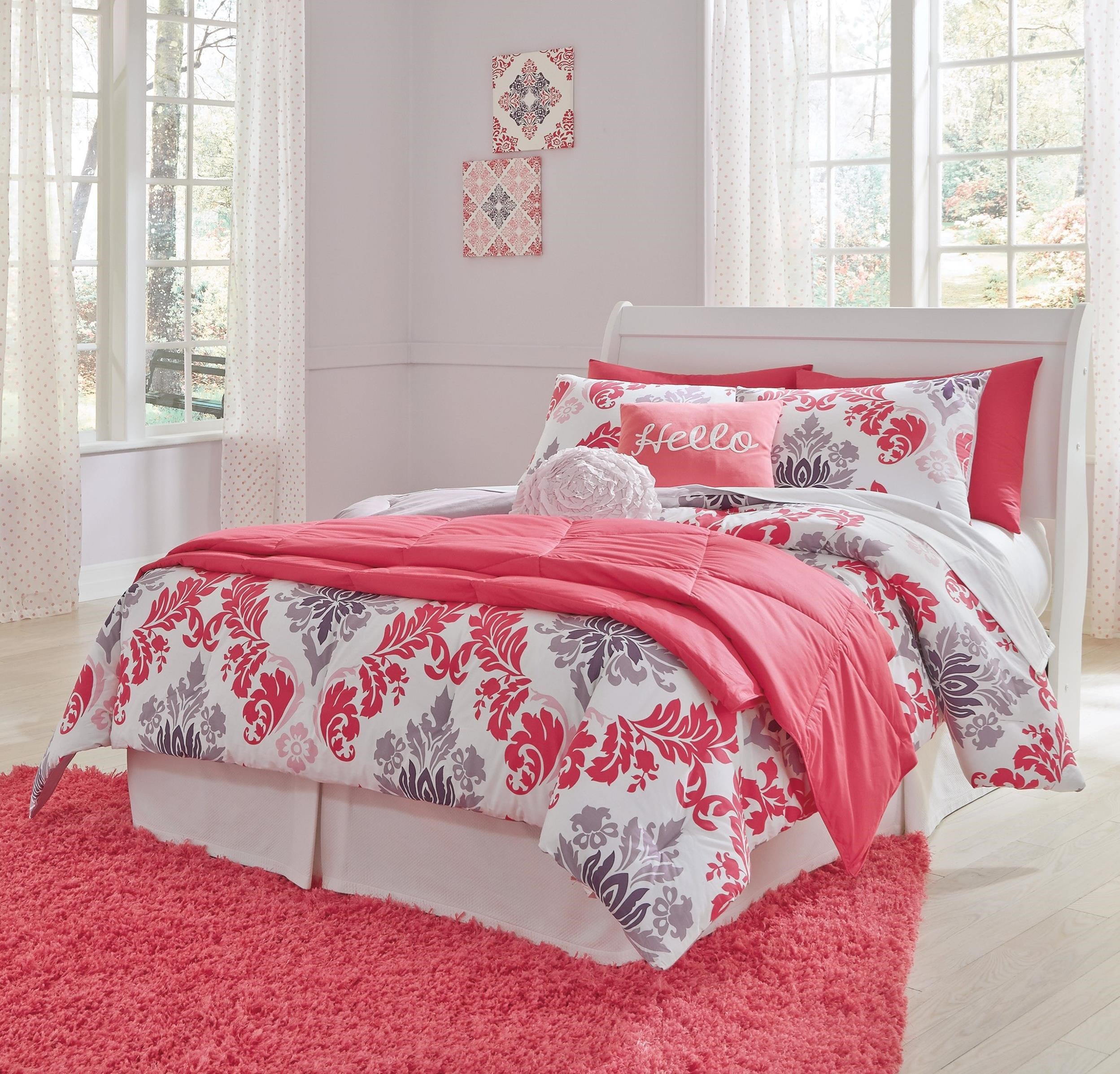 Signature Design by Ashley Anarasia Full Sleigh Headboard A1